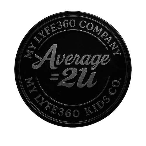 Embossed circular seal reading Average =2U